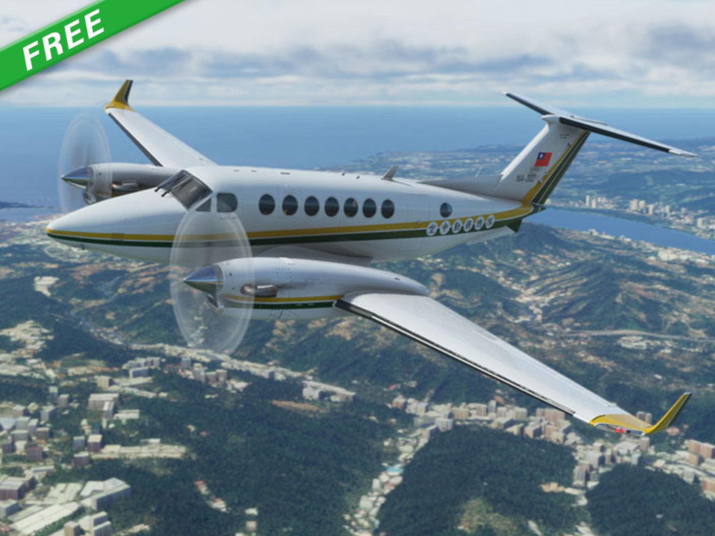 National Airborne Service Corps KingAir 350i